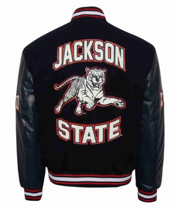 Jackson State University Navy Varsity Jacket - Forever Jackets