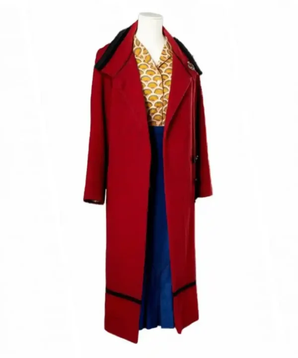 Kerry Condon The Banshees of Inisherin Red Wool Coat