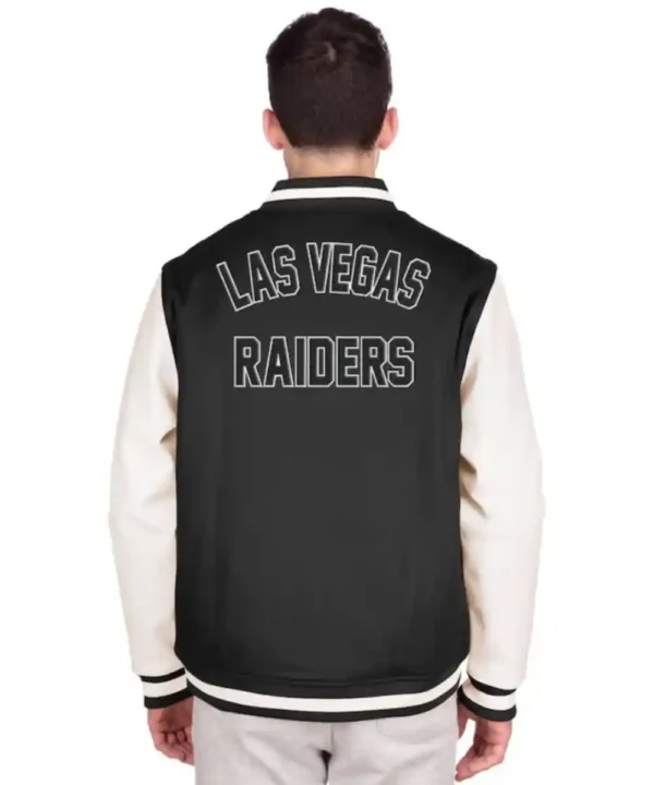 Men’s New Era Black Las Vegas Raiders jackets - Forever Jackets (1)