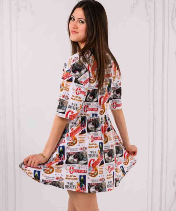 Cinderella Poster Smock Dress - Forever Jackets