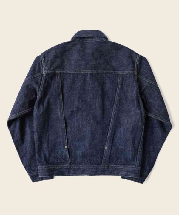 WWII Simplified Model Cowboy Selvedge Denim Jacket - Forever Jackets
