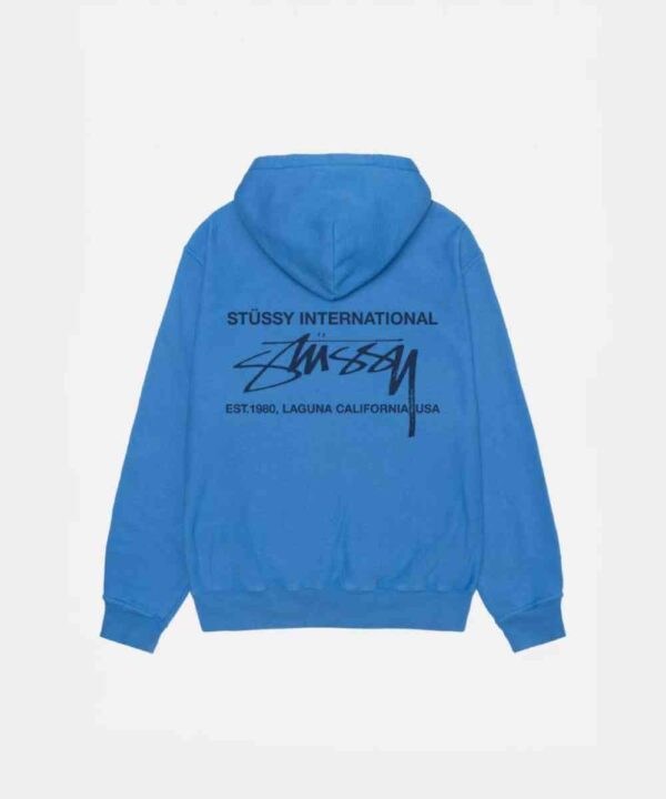 Smooth International Hoodie Pigment Dyed - Forever Jackets