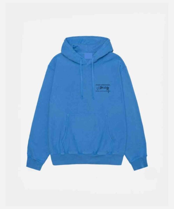 Smooth International Hoodie Pigment Dyed - Forever Jackets