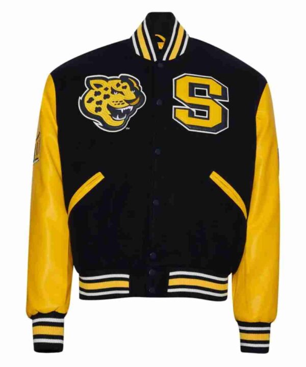 Southern University Black and Gold Varsity Jacket - Forever Jackets