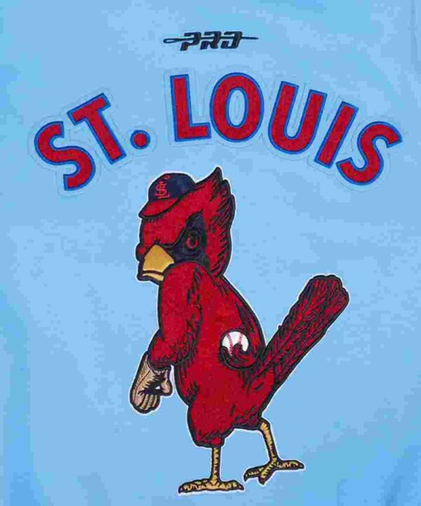 St. Louis Cardinals Logo Game Day Uni Blue Jacket - Forever Jackets