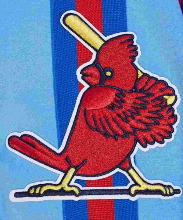 St. Louis Cardinals Logo Game Day Uni Blue Jacket - Forever Jackets