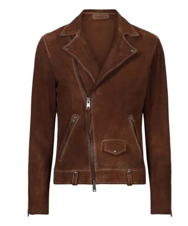 Tell Me Everything Dylan Brady Suede Jacket - Forever Jackets