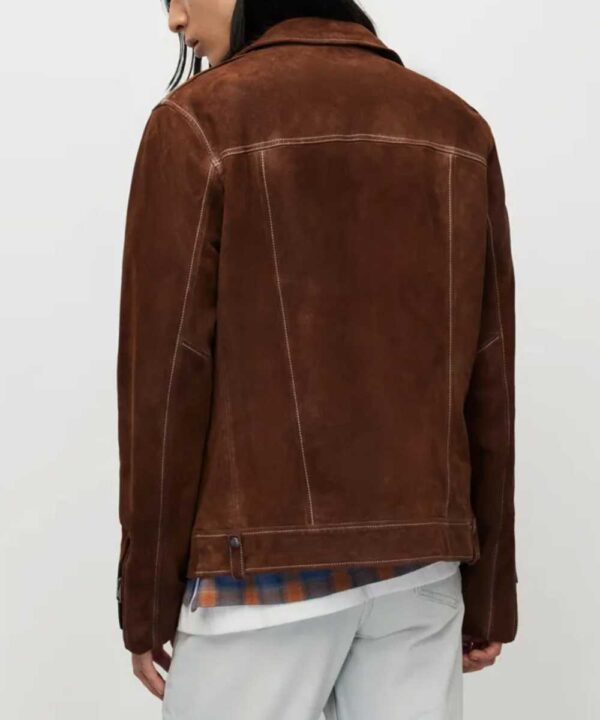 Tell Me Everything Dylan Brady Suede Jacket - Forever Jackets