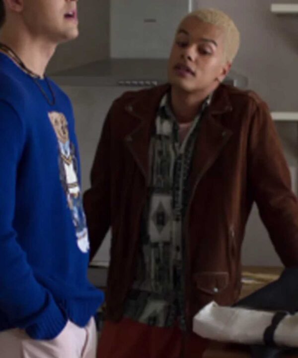 Tell Me Everything Dylan Brady Suede Jacket - Forever Jackets