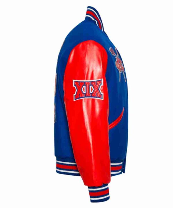 Tennessee State University Royal and Red Varsity Jacket - Forever Jackets
