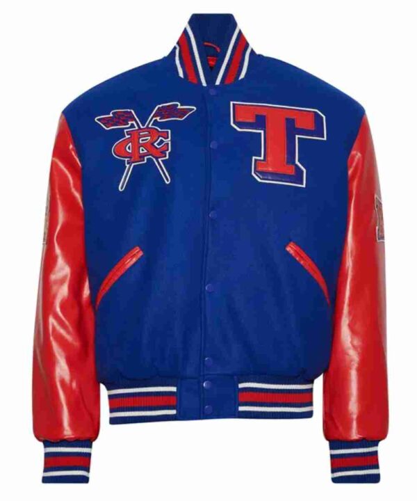 Tennessee State University Royal and Red Varsity Jacket - Forever Jackets