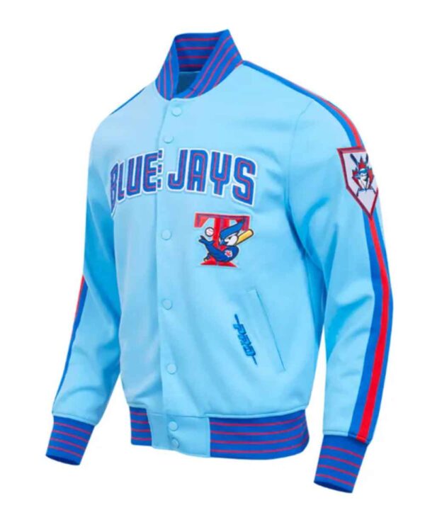 Toronto Blue Jackets Logo Game Day Uni Blue Jacket - Forever Jackets