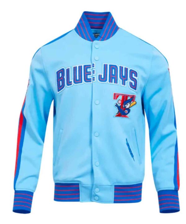 Toronto Blue Jackets Logo Game Day Uni Blue Jacket - Forever Jackets