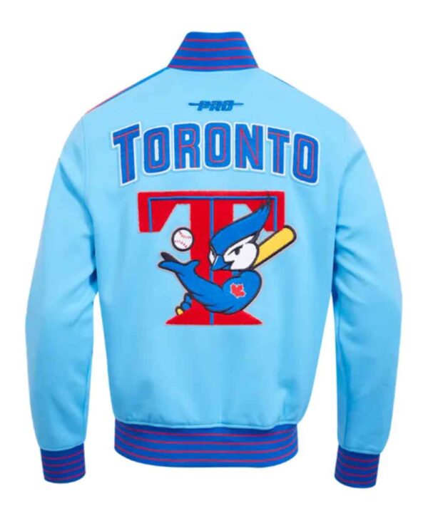 Toronto Blue Jackets Logo Game Day Uni Blue Jacket - Forever Jackets