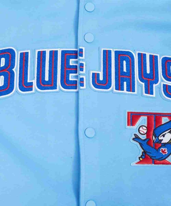 Toronto Blue Jackets Logo Game Day Uni Blue Jacket - Forever Jackets