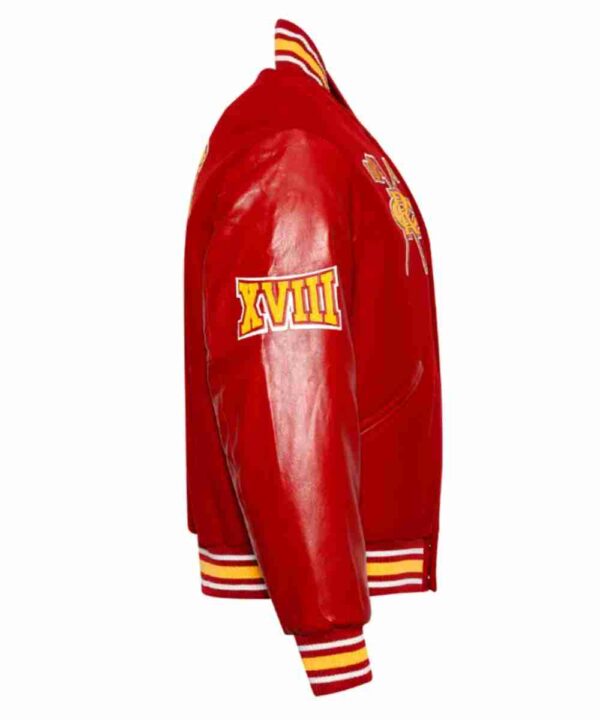 Tuskegee University Red Varsity Jacket - Forever Jackets