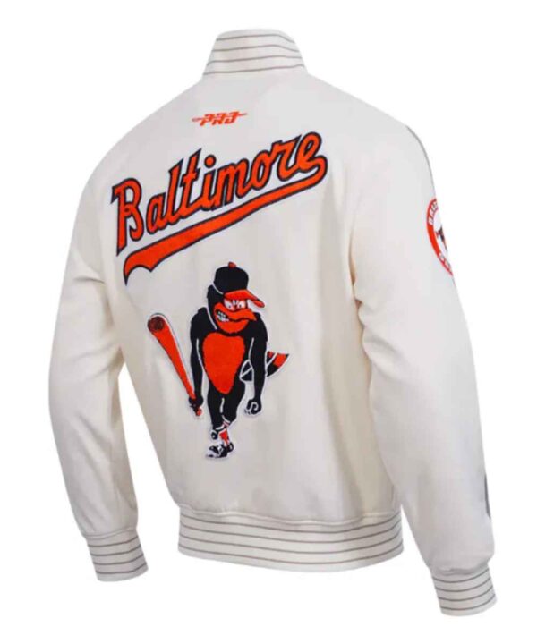 Baltimore Orioles Logo Game Day Eggshell Jacket