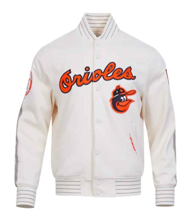 Baltimore Orioles Logo Game Day Eggshell Jacket