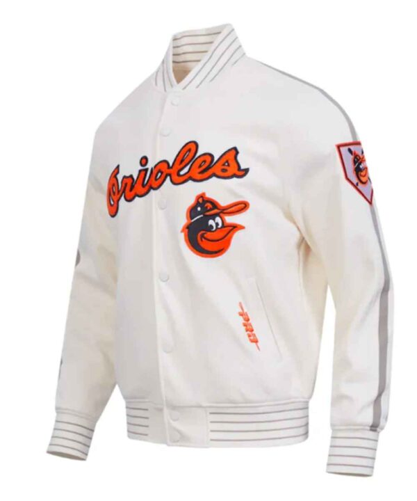 Baltimore Orioles Logo Game Day Eggshell Jacket