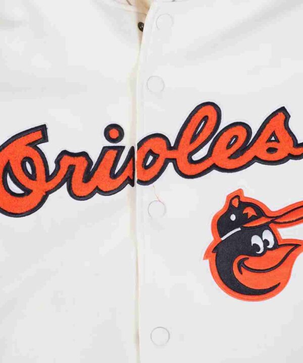 Baltimore Orioles Logo Game Day Eggshell Jacket