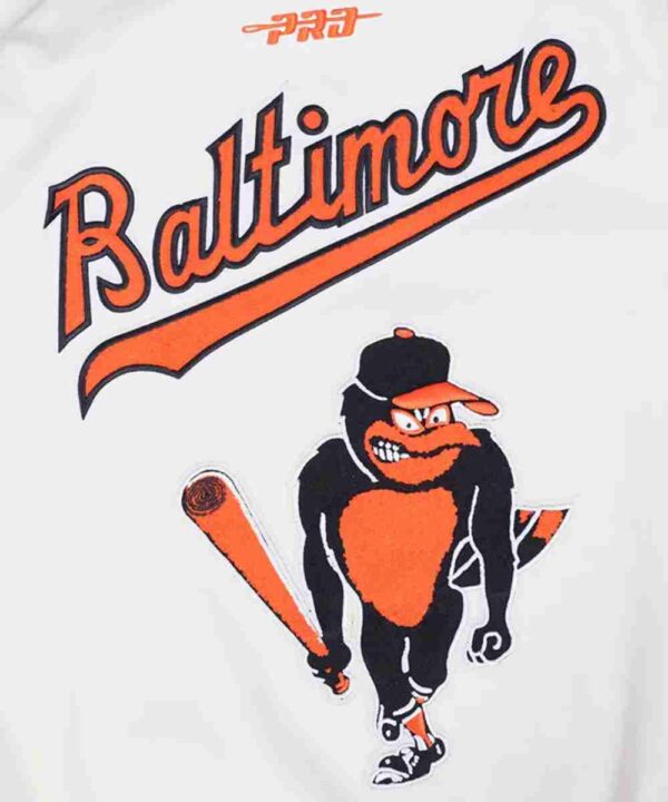 Baltimore Orioles Logo Game Day Eggshell Jacket