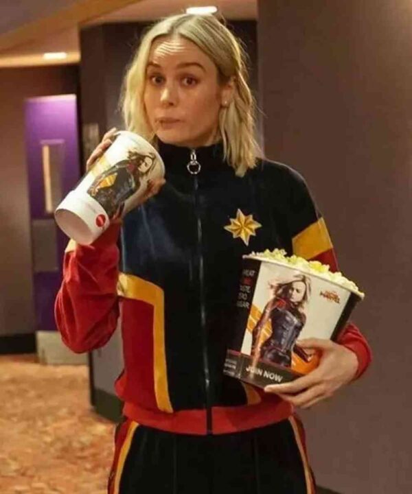 Captain Marvel Brie Larson Theater Jacket