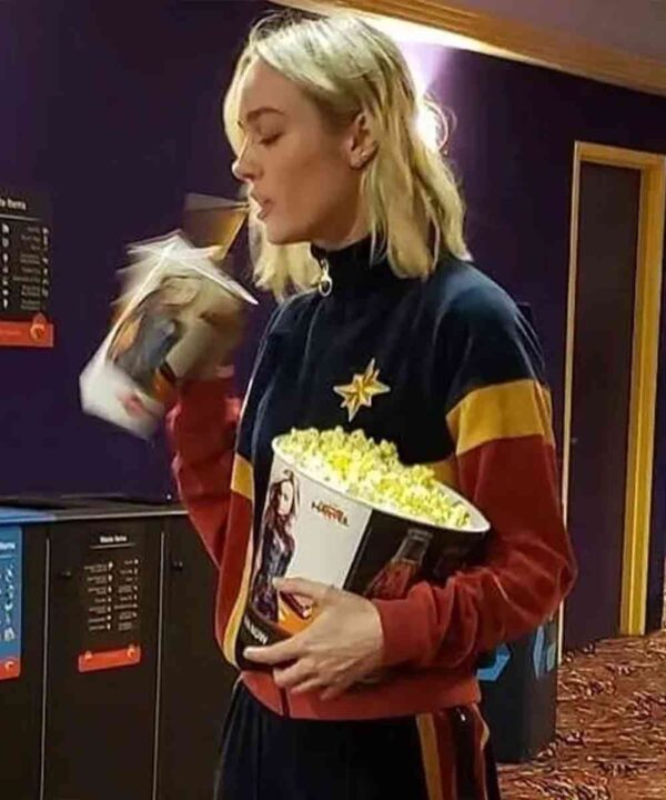 Captain Marvel Brie Larson Theater Jacket