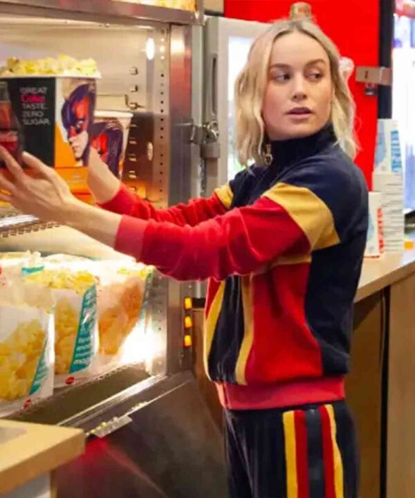 Captain Marvel Brie Larson Theater Jacket
