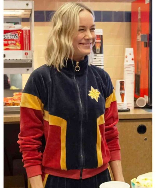 Captain Marvel Brie Larson Theater Jacket