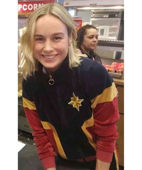 Captain Marvel Brie Larson Theater Jacket