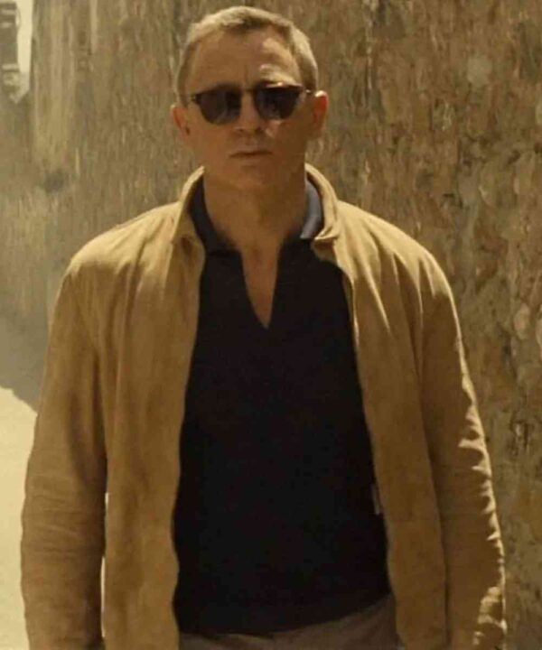 Spectre Daniel Craig Morocco Suede Jacket