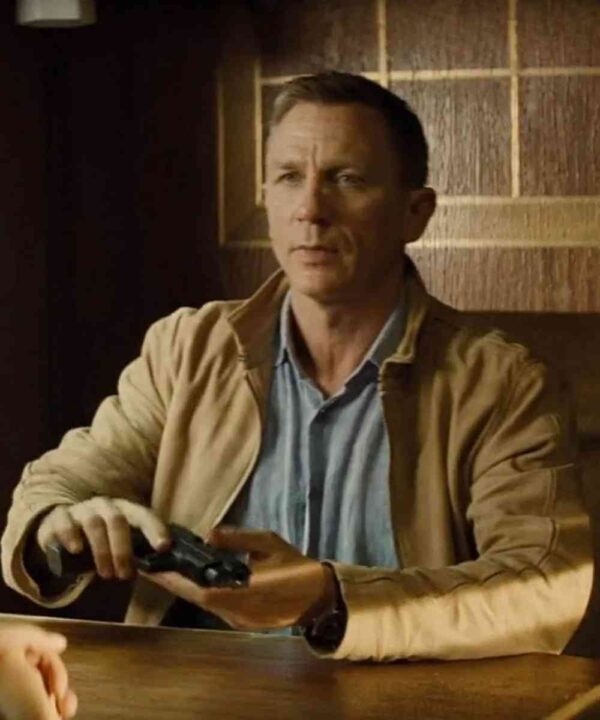 Spectre Daniel Craig Morocco Suede Jacket