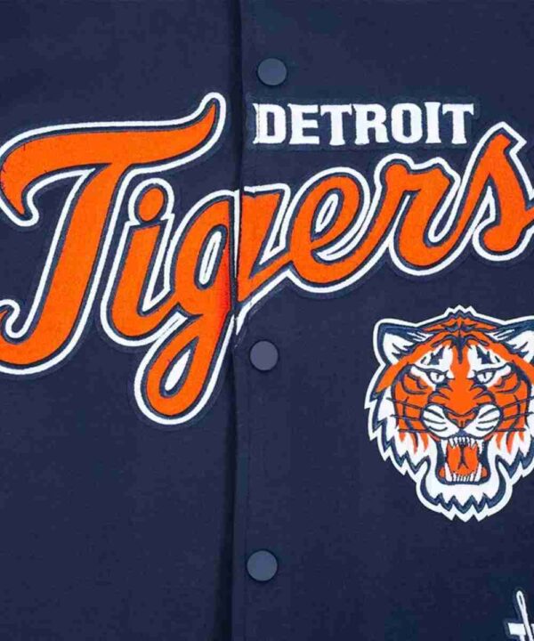 Detroit Tigers Current Logo Game Day Navy Jacket