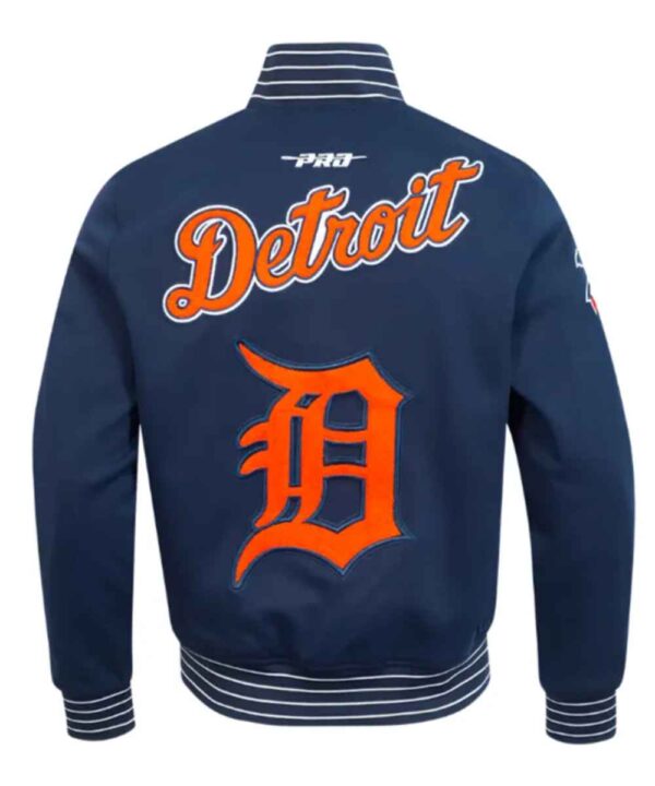 Detroit Tigers Current Logo Game Day Navy Jacket