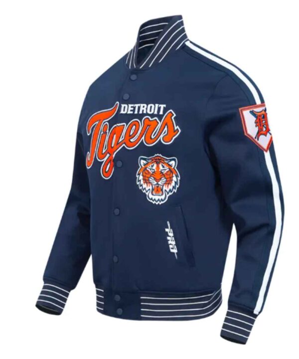 Detroit Tigers Current Logo Game Day Navy Jacket