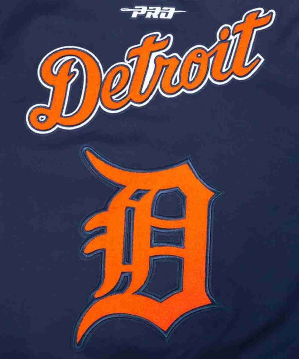 Detroit Tigers Current Logo Game Day Navy Jacket