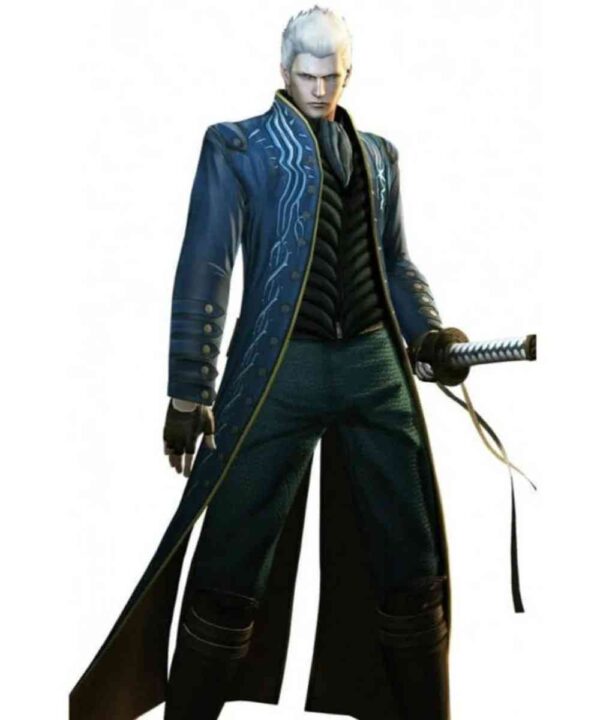 Vergil Devil May Cry 3 Trench Coat - Forever Jackets