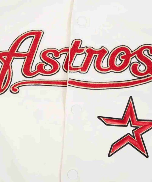 Houston Astros Logo Game Day Eggshell Jacket