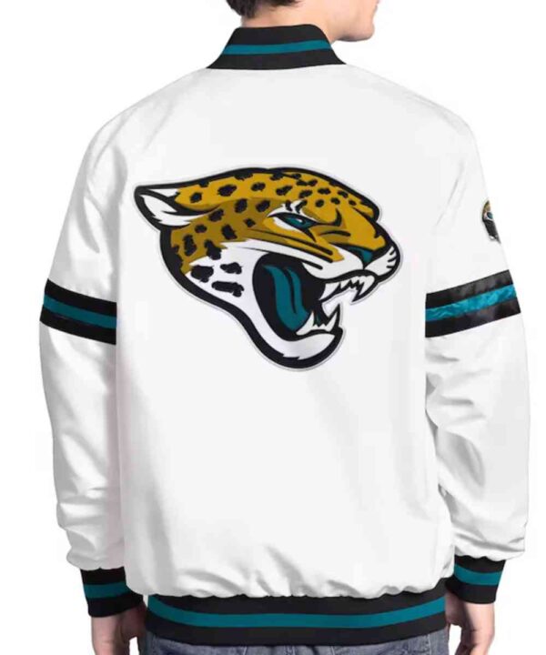 Jacksonville Jaguars Scout Varsity Satin Jacket - Forever Jackets
