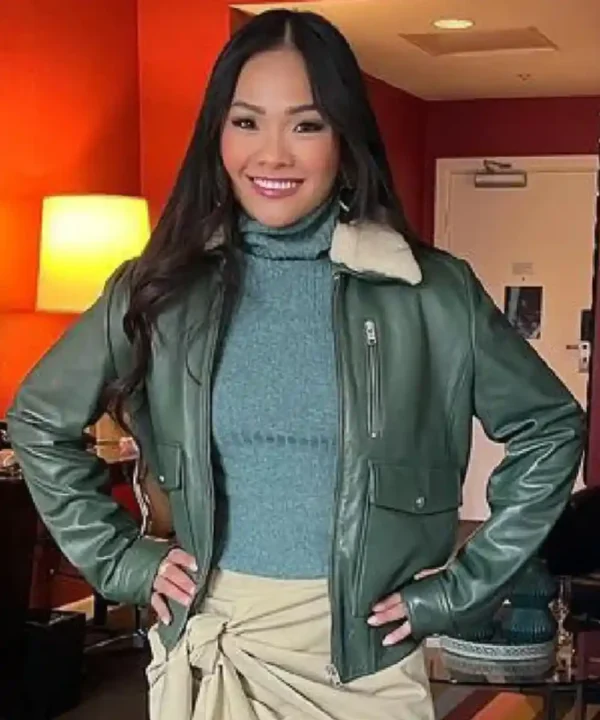 Jenn Tran The Bachelorette Leather Jacket