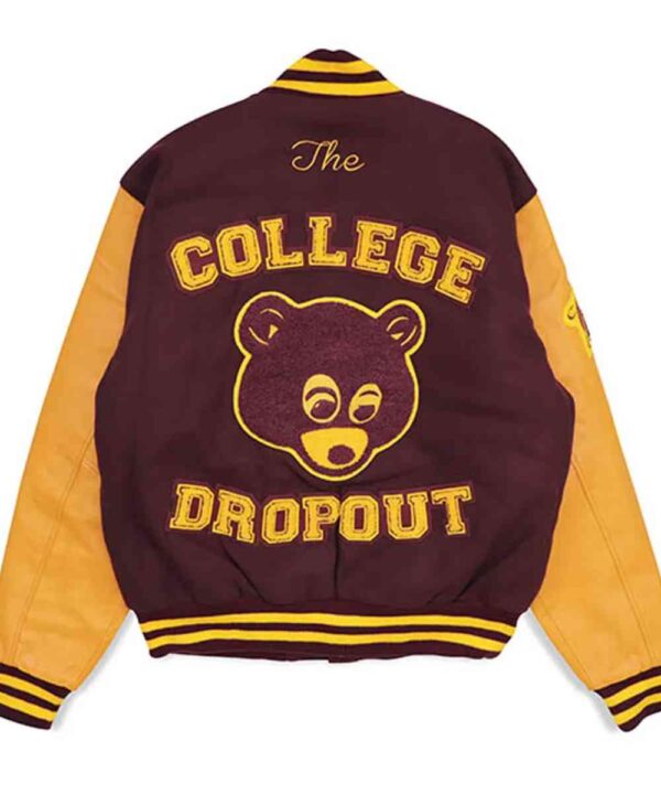 Kanye West The College Dropout Letterman Jacket - Forever Jackets