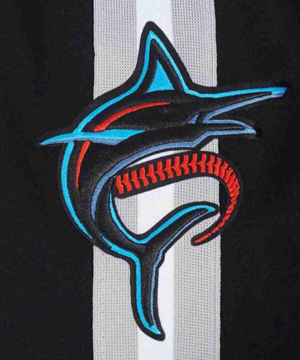 Miami Marlins Current Logo Game Day Black Jacket