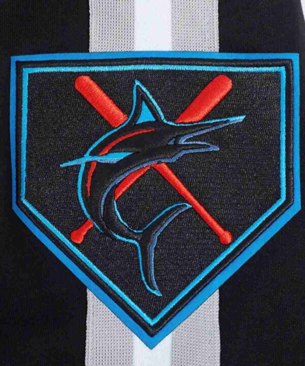 Miami Marlins Current Logo Game Day Black Jacket