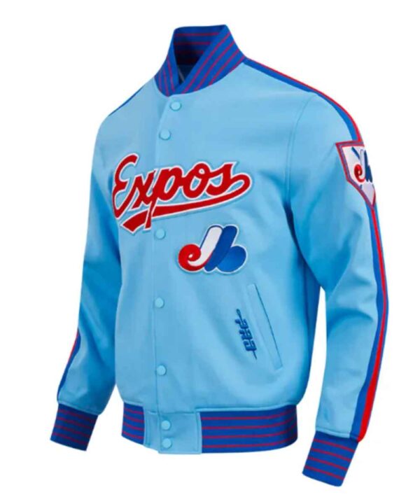 Montreal Expos Logo Game Day Uni Blue Jacket