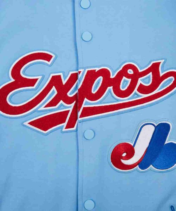 Montreal Expos Logo Game Day Uni Blue Jacket