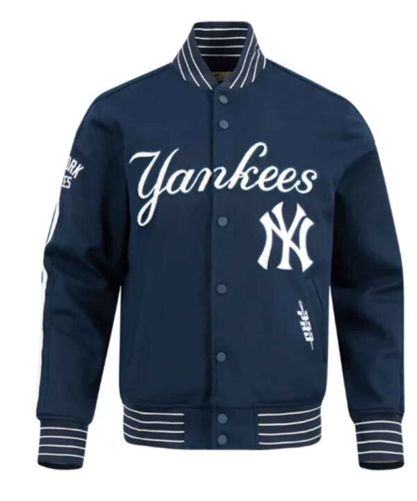 NY Yankees Current Logo Game Day Navy Jacket