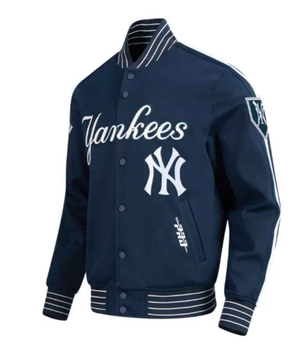 NY Yankees Current Logo Game Day Navy Jacket