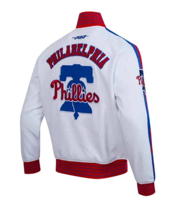 Philadelphia Phillies Current Logo Game Day White Jacket