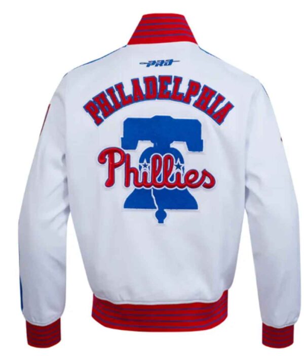 Philadelphia Phillies Current Logo Game Day White Jacket