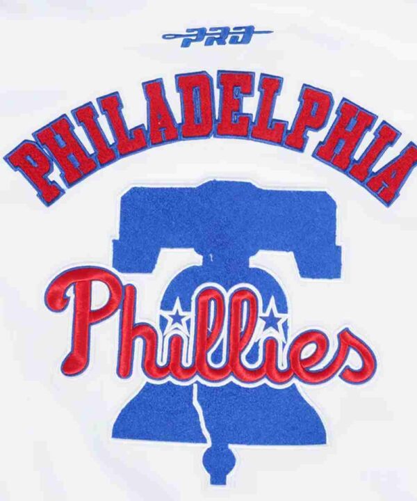 Philadelphia Phillies Current Logo Game Day White Jacket